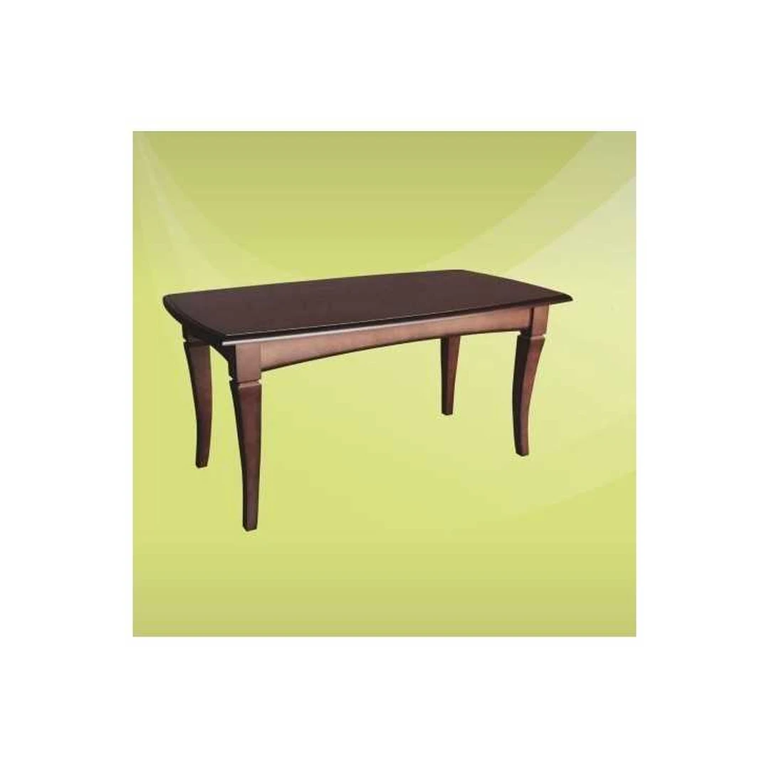 Elegantiškas staliukas ZAFIR-02 su natūraliu medžio lukštu