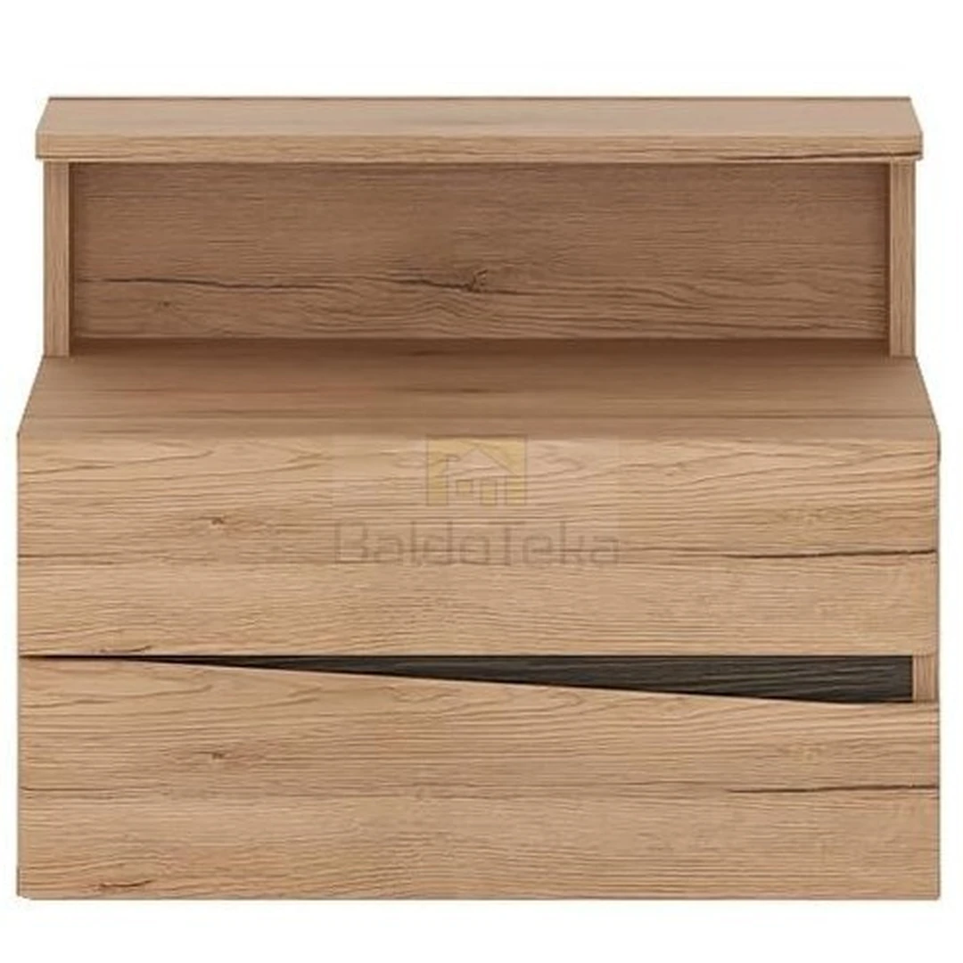 Elegantiška spintelė San Remo spalva su tylaus uždarymo sistema