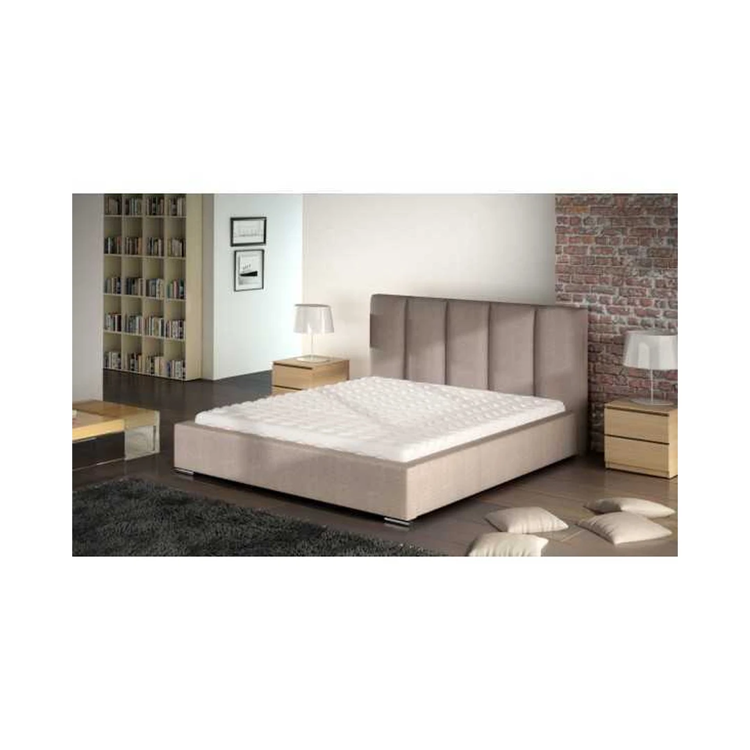 Lova M014 su grotelėmis ir dvipusiu čiužiniu