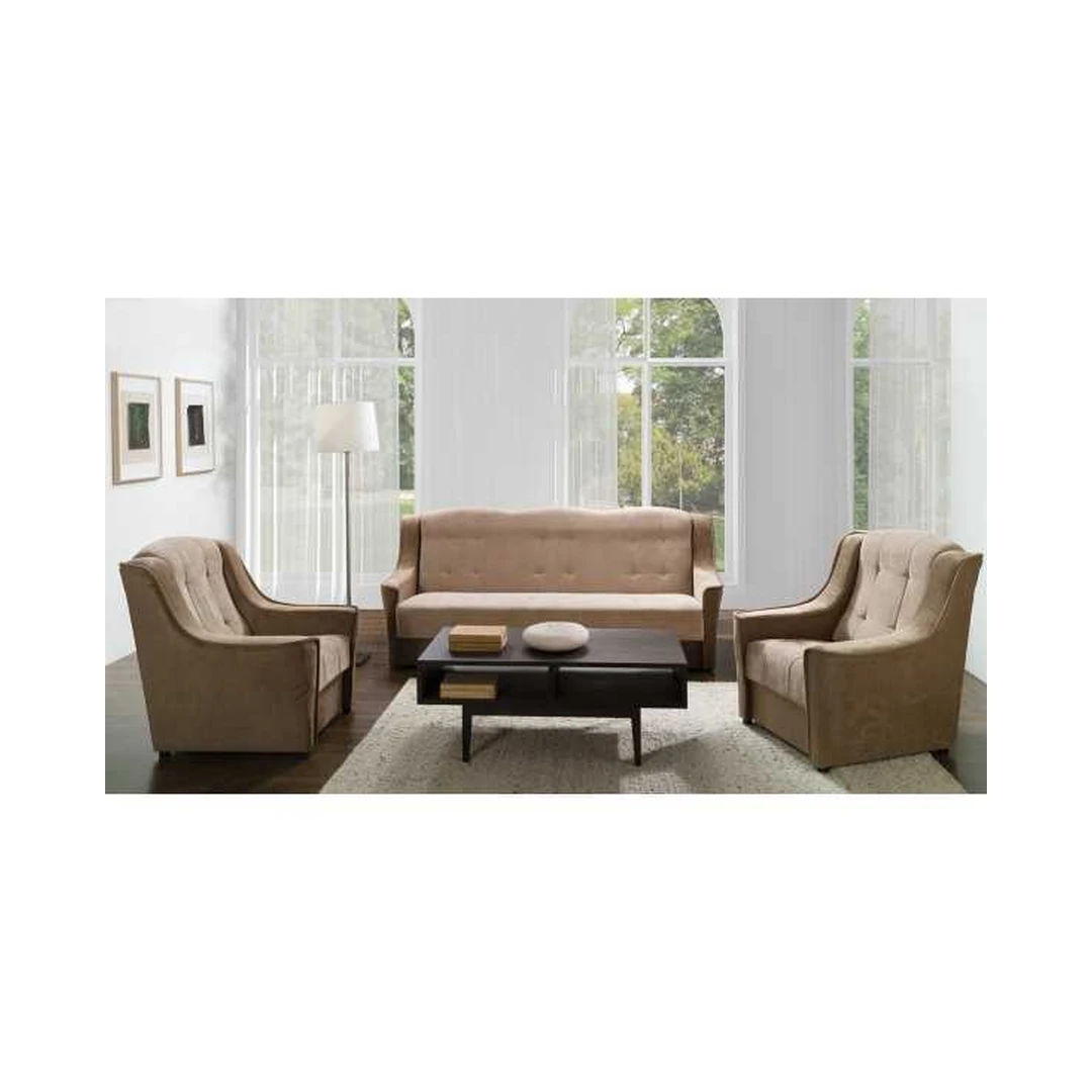 Ergonominė sofa lova su miego funkcija ir talpinimu