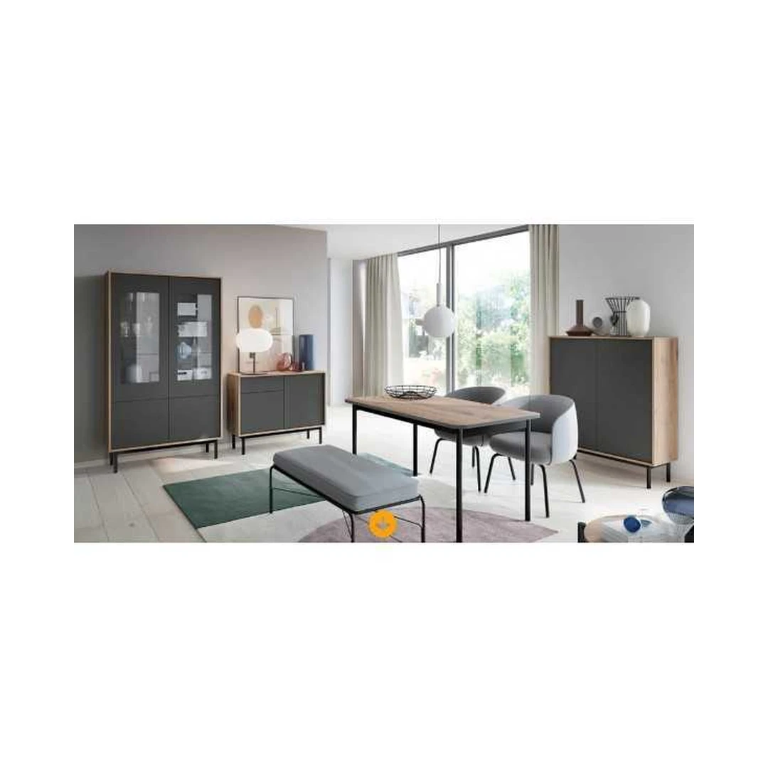 Moderni sekcija BASIC PI – Jackson hickory/grafit