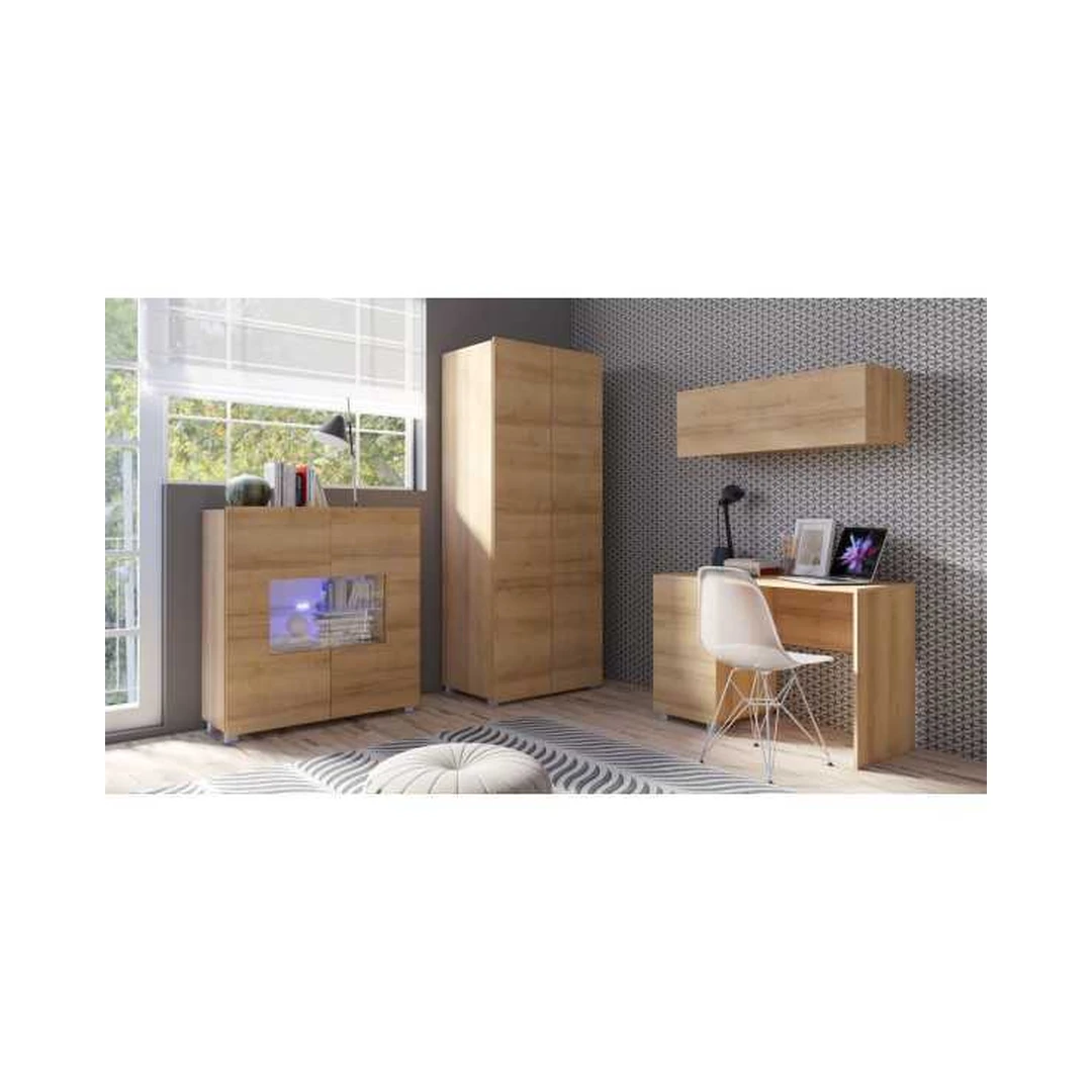 Šiuolaikiškas baldų rinkinys su LED apšvietimu