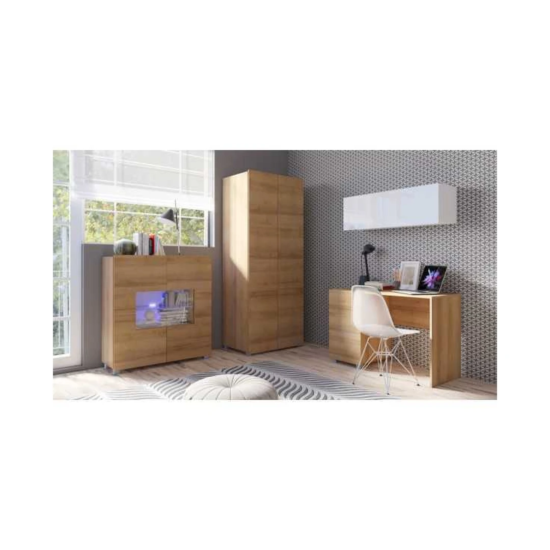 Pakabinama lentyna su LED apšvietimu