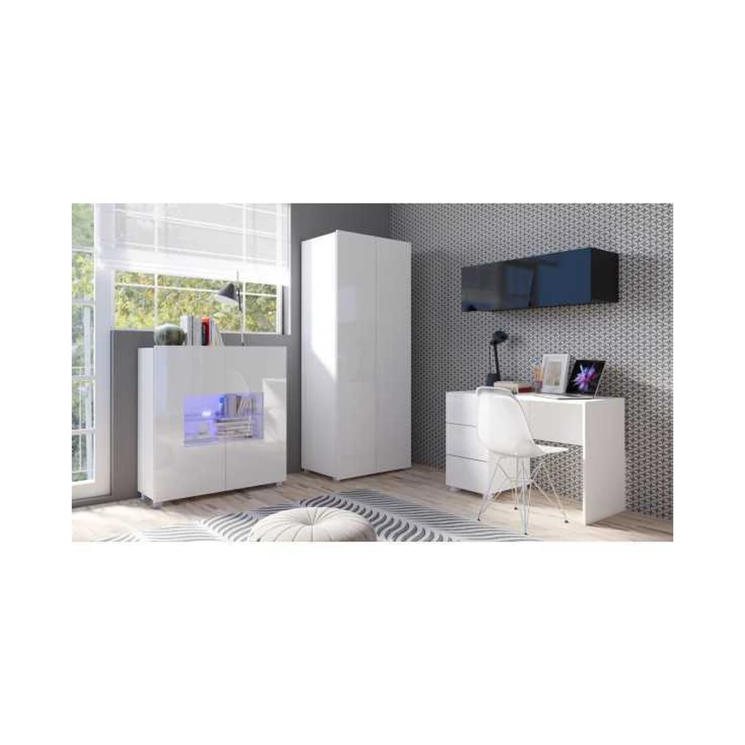 Šiuolaikiškas baldų rinkinys su LED apšvietimu