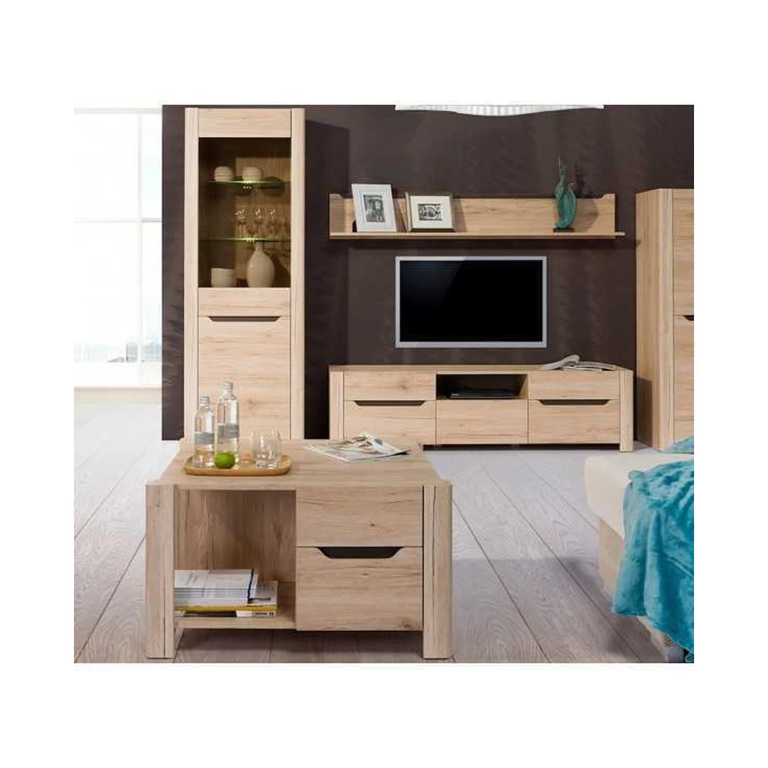 Premium DESJO DS01 vitrina San Remo ąžuolo dizainas