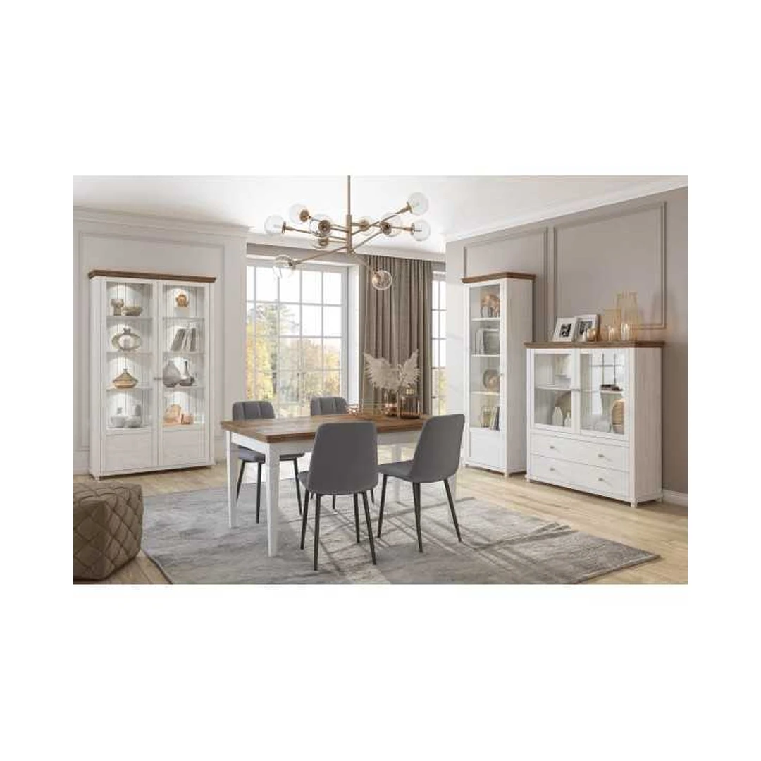 Modernus baldų rinkinys su LED apšvietimu