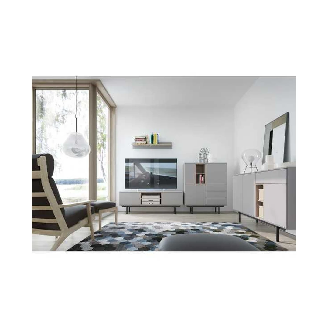 TV staliukas IRTV150 su pakab. lentyne IP90 ir komodomis IK100, IK175