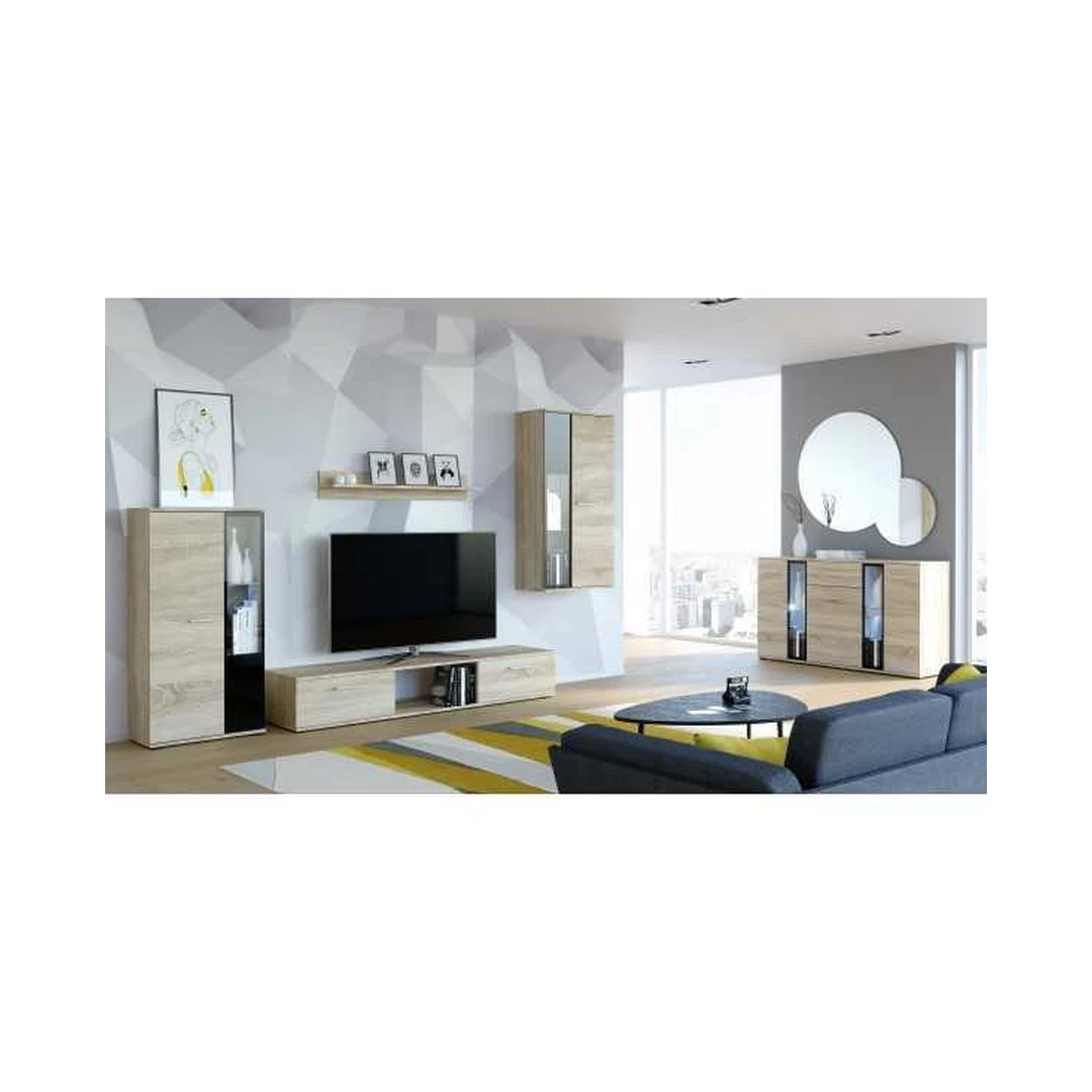 Šiuolaikiškas sieninis blokas su LED apšvietimu