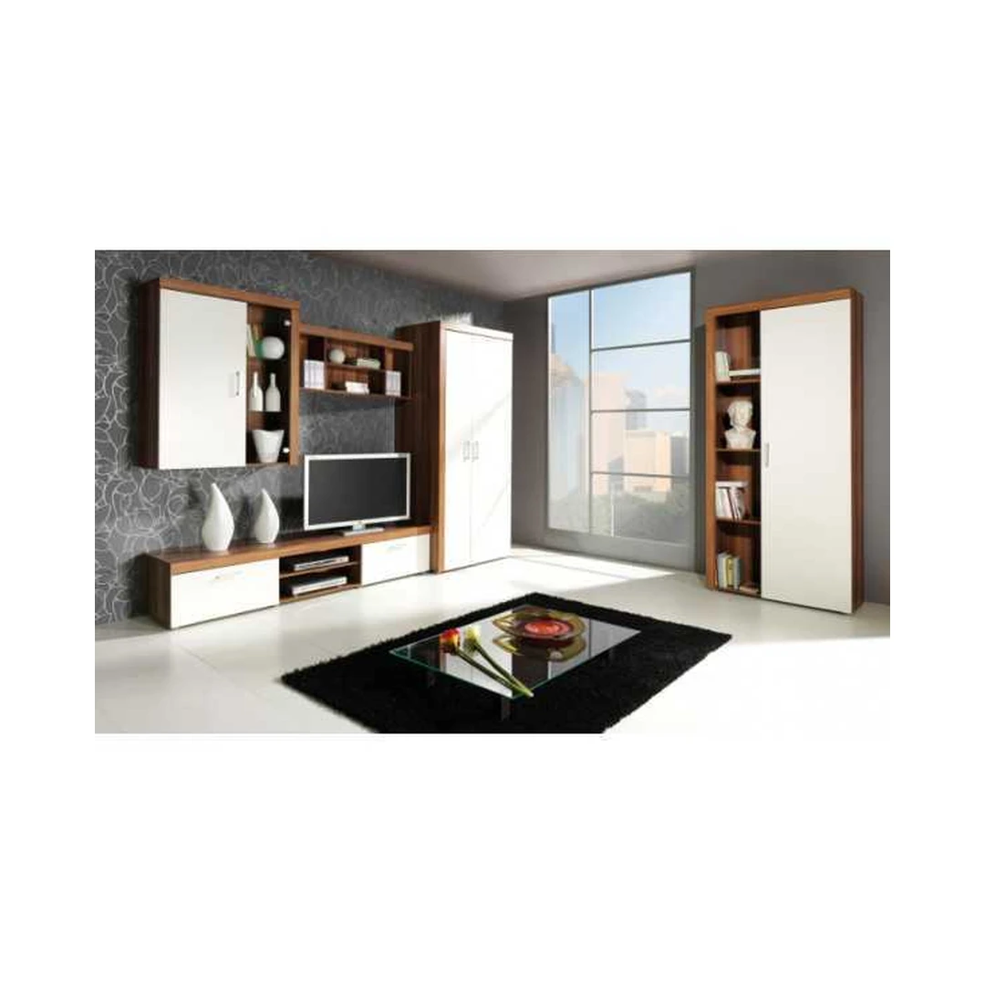 Šiuolaikinė 2D drabužių spinta su LED apšvietimu