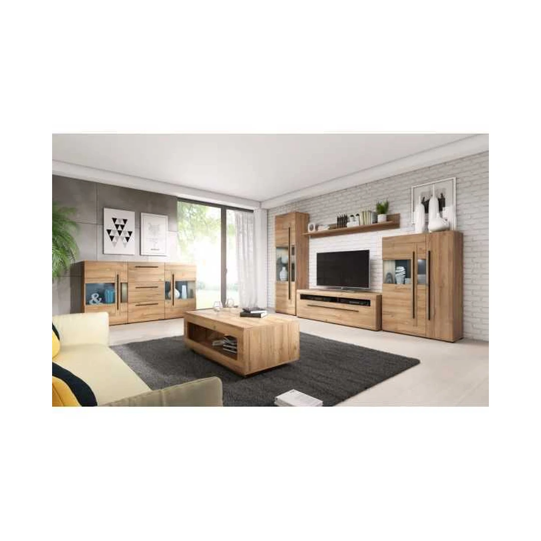 Moderni komoda TU28 su stiklo įterpiais