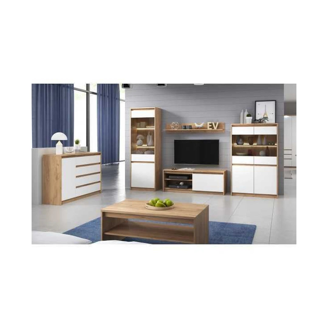 Įspūdingas XAVI LI svetainės komplektas su apšvietimu