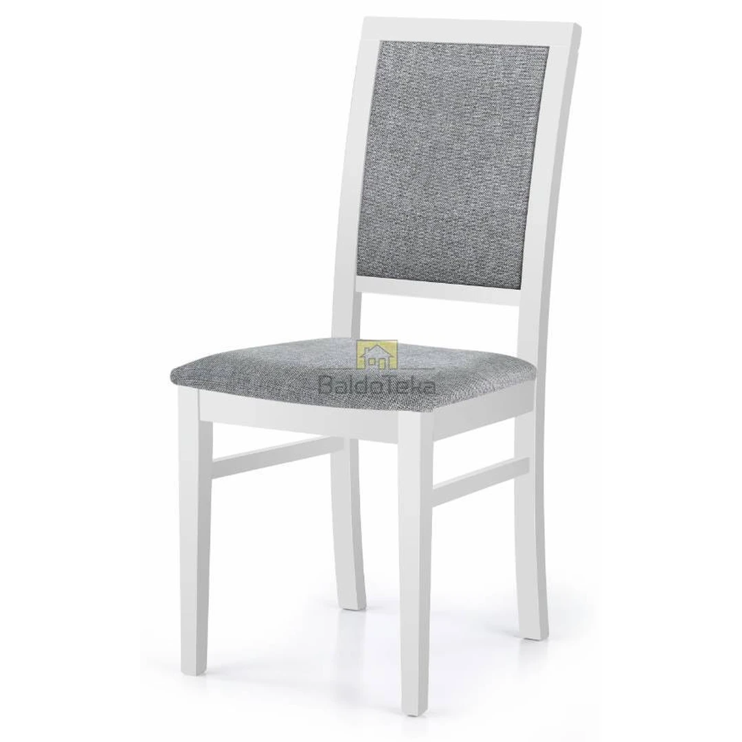 Natūralus buko medžio gobelenas INARI 91 baltos spalvos