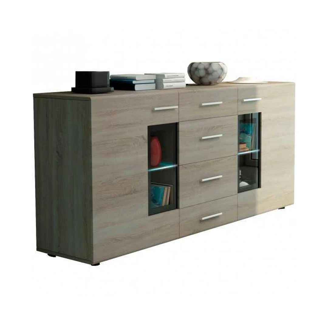 Ergonomiškas spintos stalas su LED apšvietimu