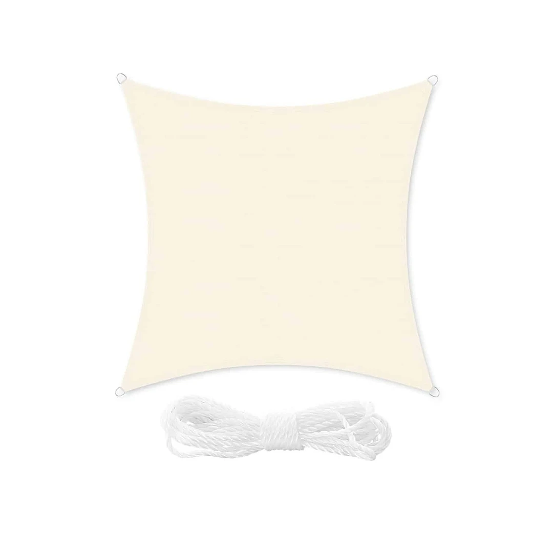 Stabili ir patvari saulės burė su 80-85% šešėlių koeficientu