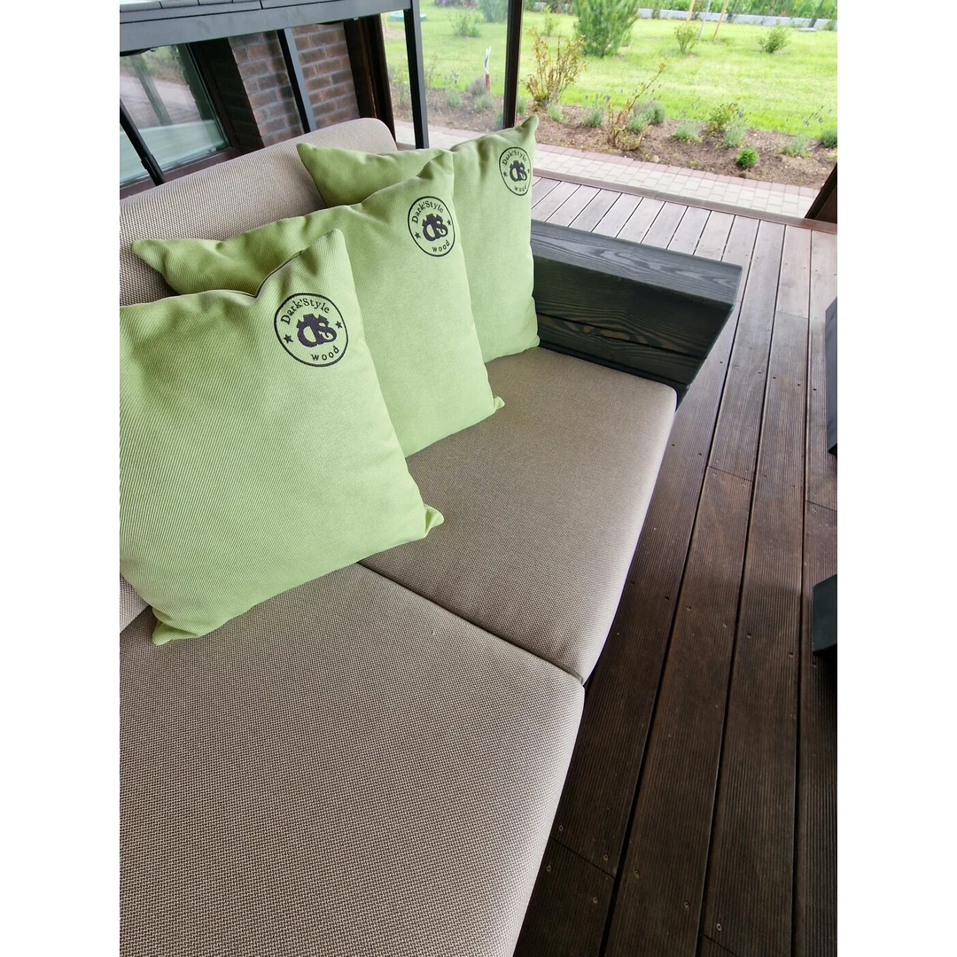 Lauko audinio dekoratyvinės pagalvės 40x40 cm