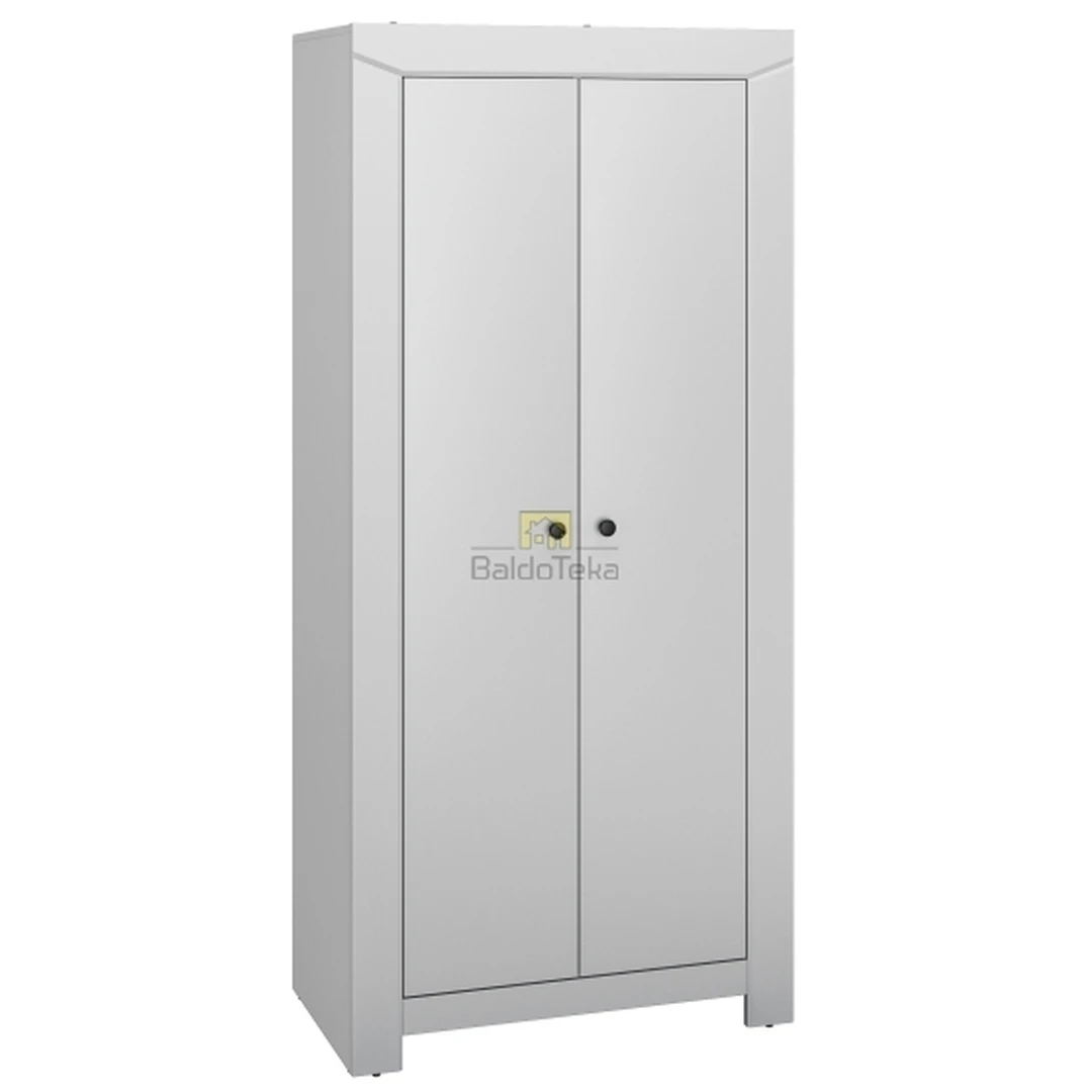 Stilinga sidabrinė pilka spinta su LMDP/MDF/ABS medžiagomis