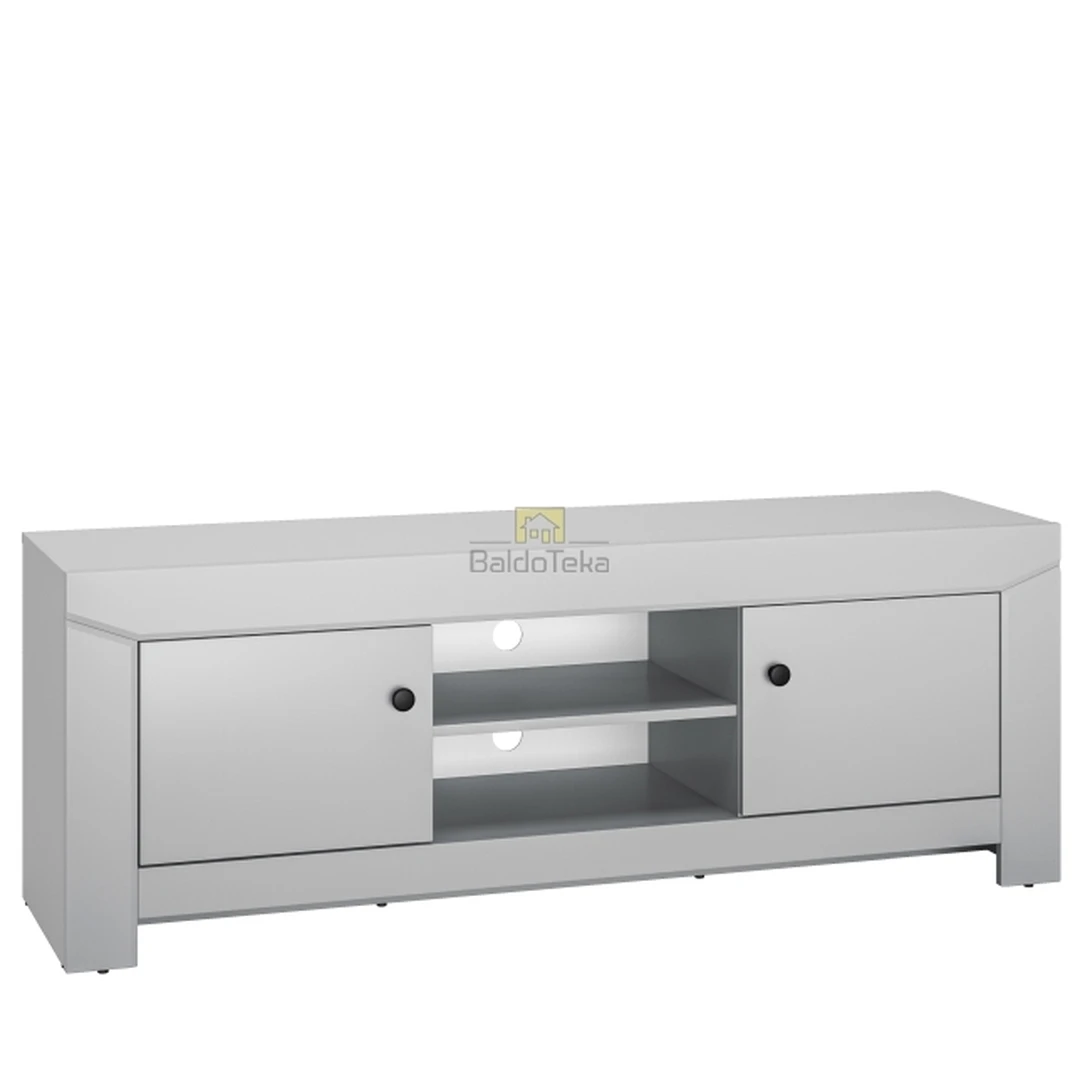 Stilinga sidabrinė pilka spinta su LMDP/MDF/ABS medžiagomis