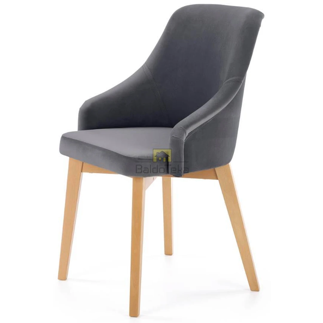 Elegantiška buko spintelė su gobelenu