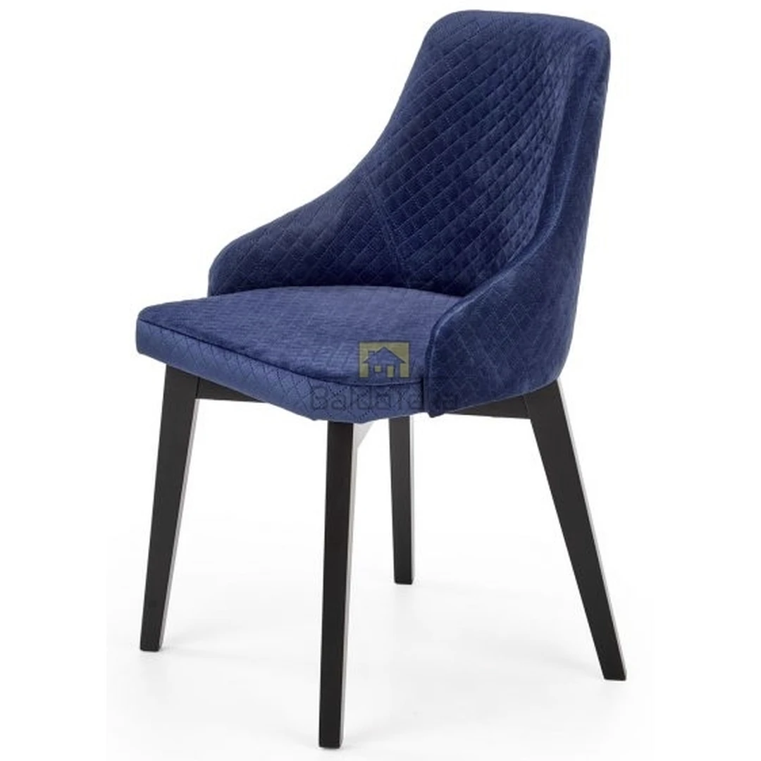 Ergonominė minkšta krėslas su velveto danga