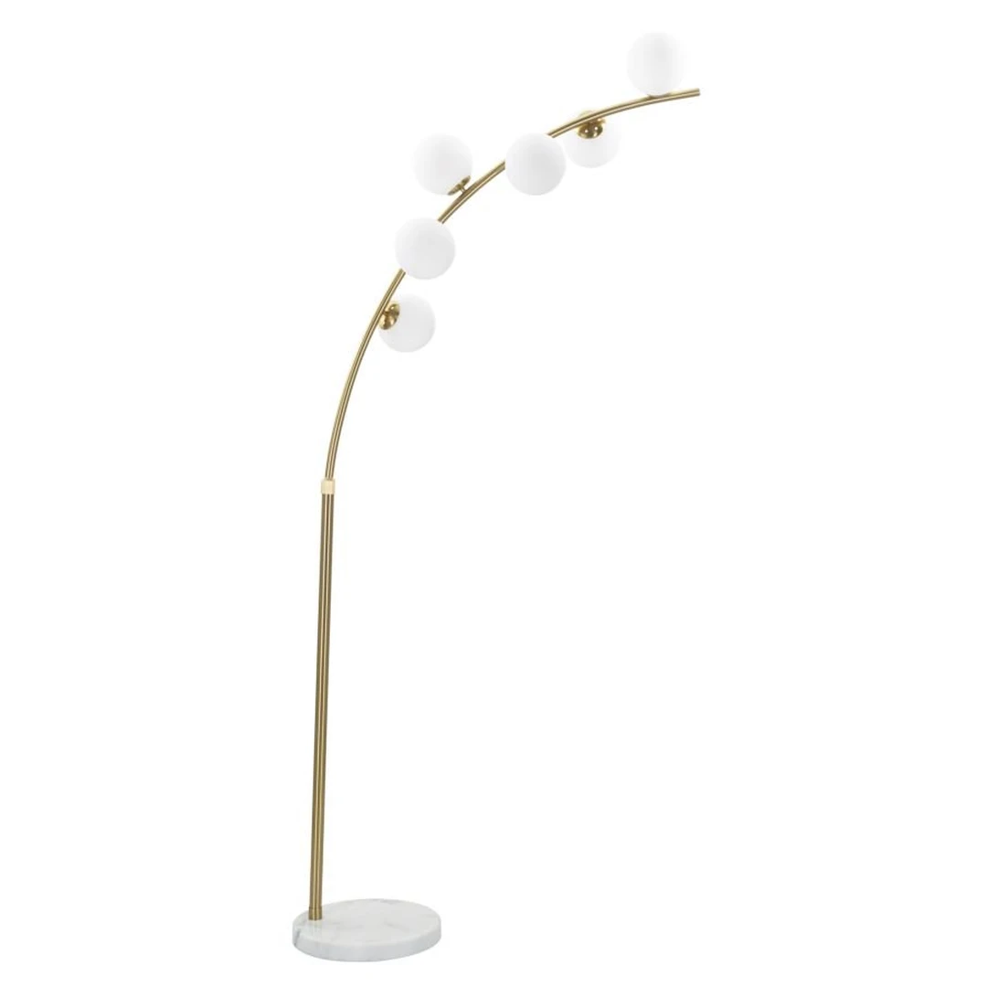 Toršeras Glamy Arc, 6 šviesos šaltiniai, 130 × 220 × 45 cm - Toršerai