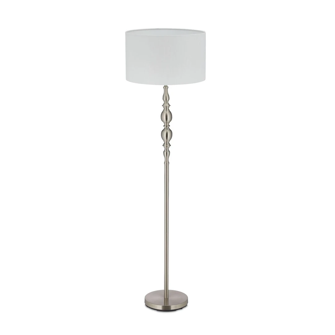 Toršeras Relaxdays 10033895.0, Balta/sidabrinė, Ø 43 × 155 cm - Toršerai