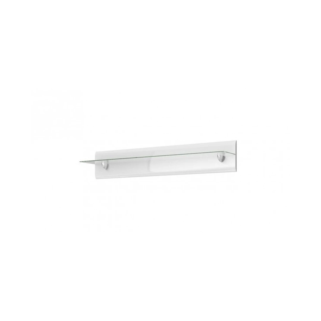 Stilinga stiklinė spinta su suapvalintais kraštais