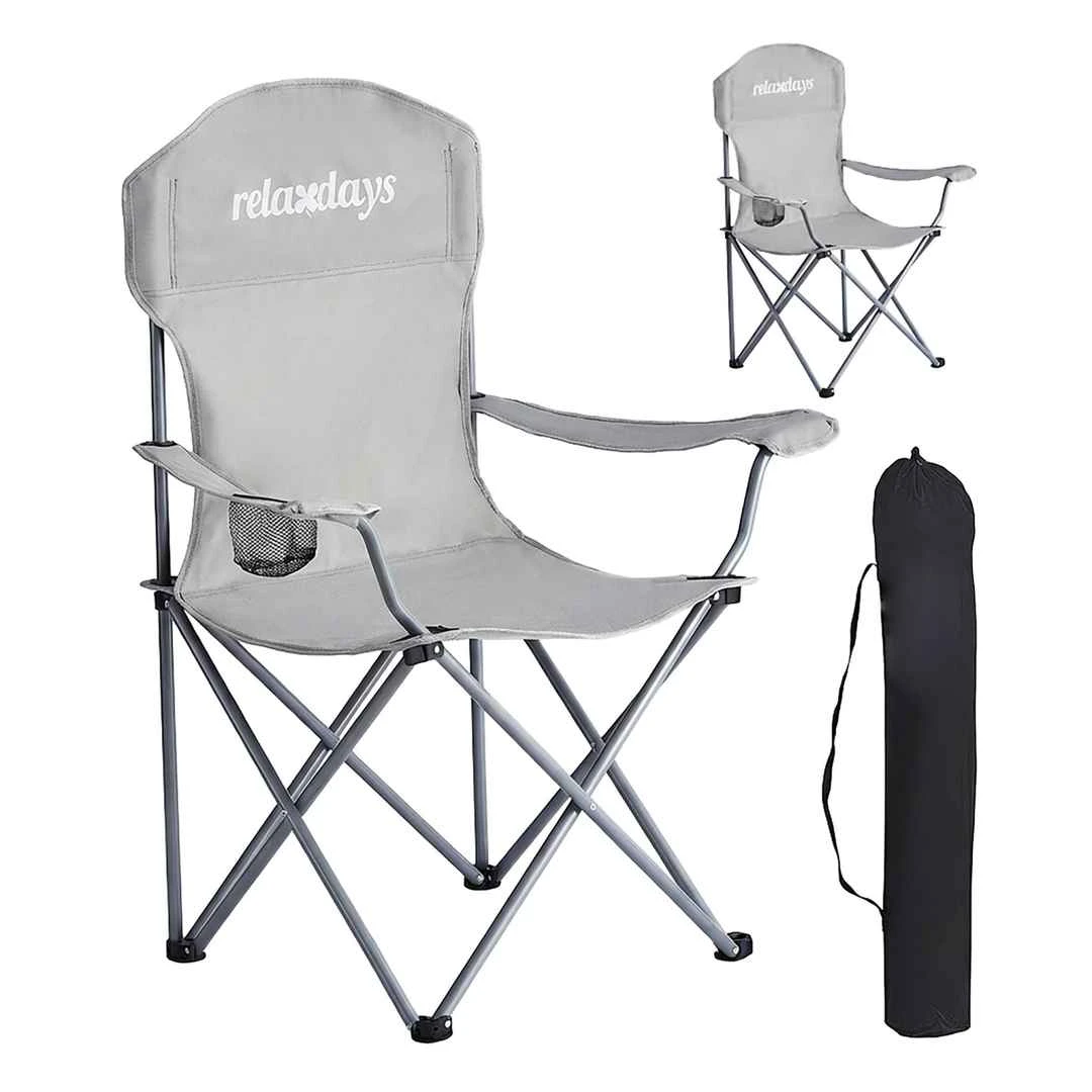 Turistinės kėdės Relaxdays, 2 vnt, 81 × 97 × 54 cm - Kėdės