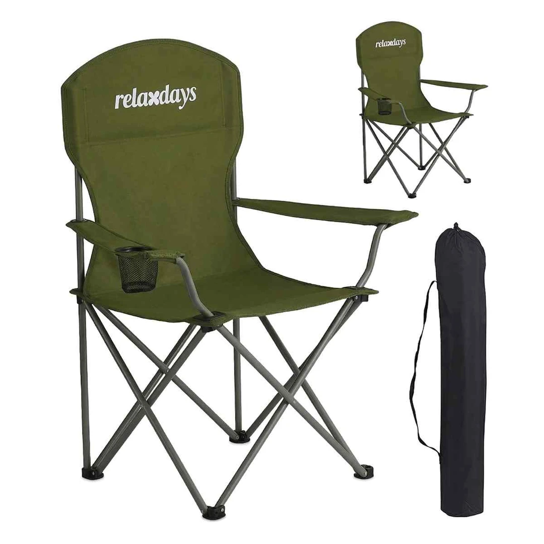 Turistinės kėdės Relaxdays, 2 vnt, 81 × 97 × 54 cm - Kėdės