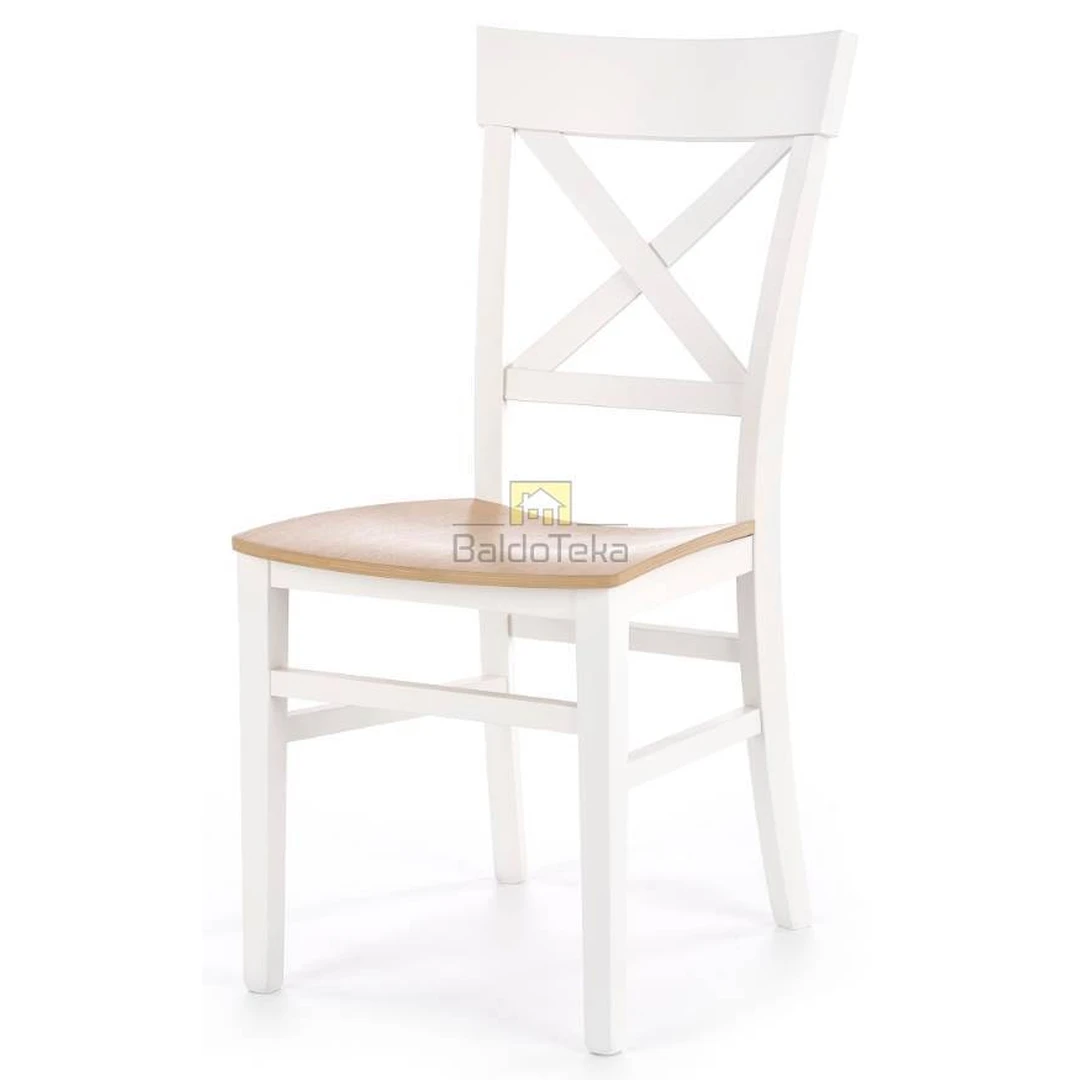 Natūralaus buko spintelė su ąžuolo lukštu