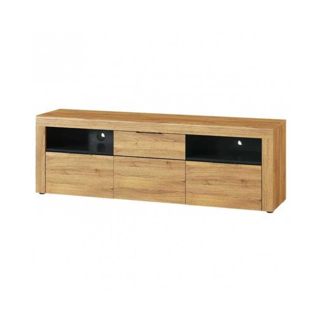 Ergonomiškas spintos stalas Camargue ąžuolo spalva