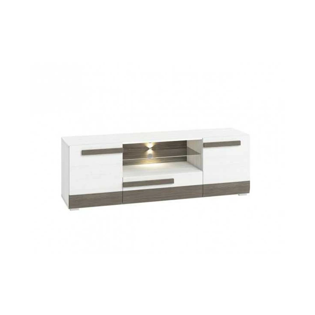 Erdvus spintos stalčius su LED apšvietimu