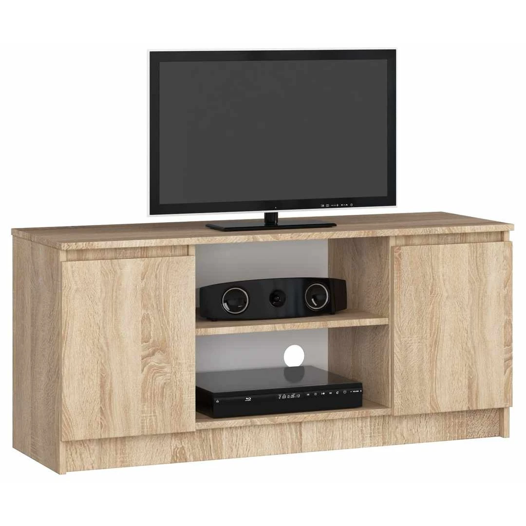 TV staliukas RTV K120, ąžuolo spalvos - TV spintelės
