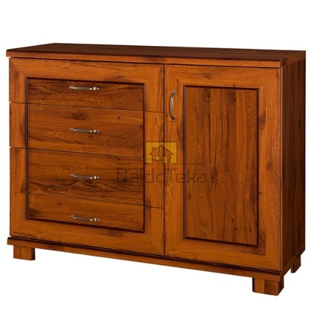 Šviesi Sanremo spalvos LMDP spinta su metalinėmis rankenėlėmis