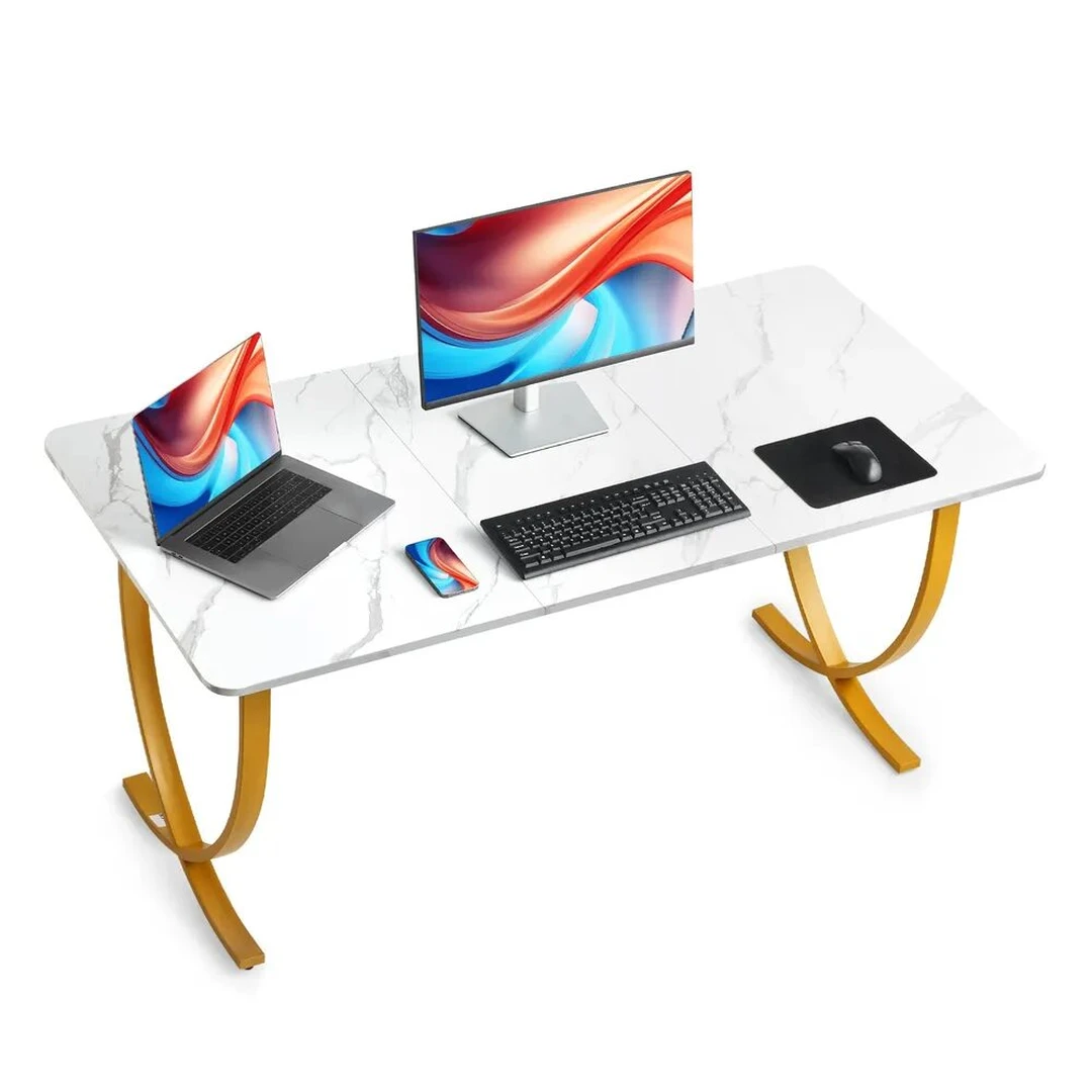 Erdvus 160 cm biuro stalas darbui ir susitikimams