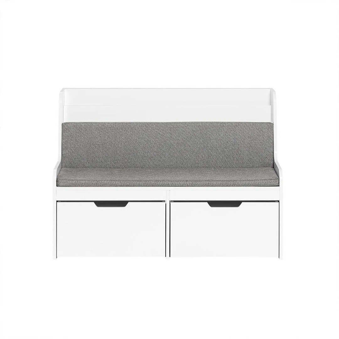Vaikiška lentyna 100x45x70cm., baltos/pilkos spalvos - Lentynos