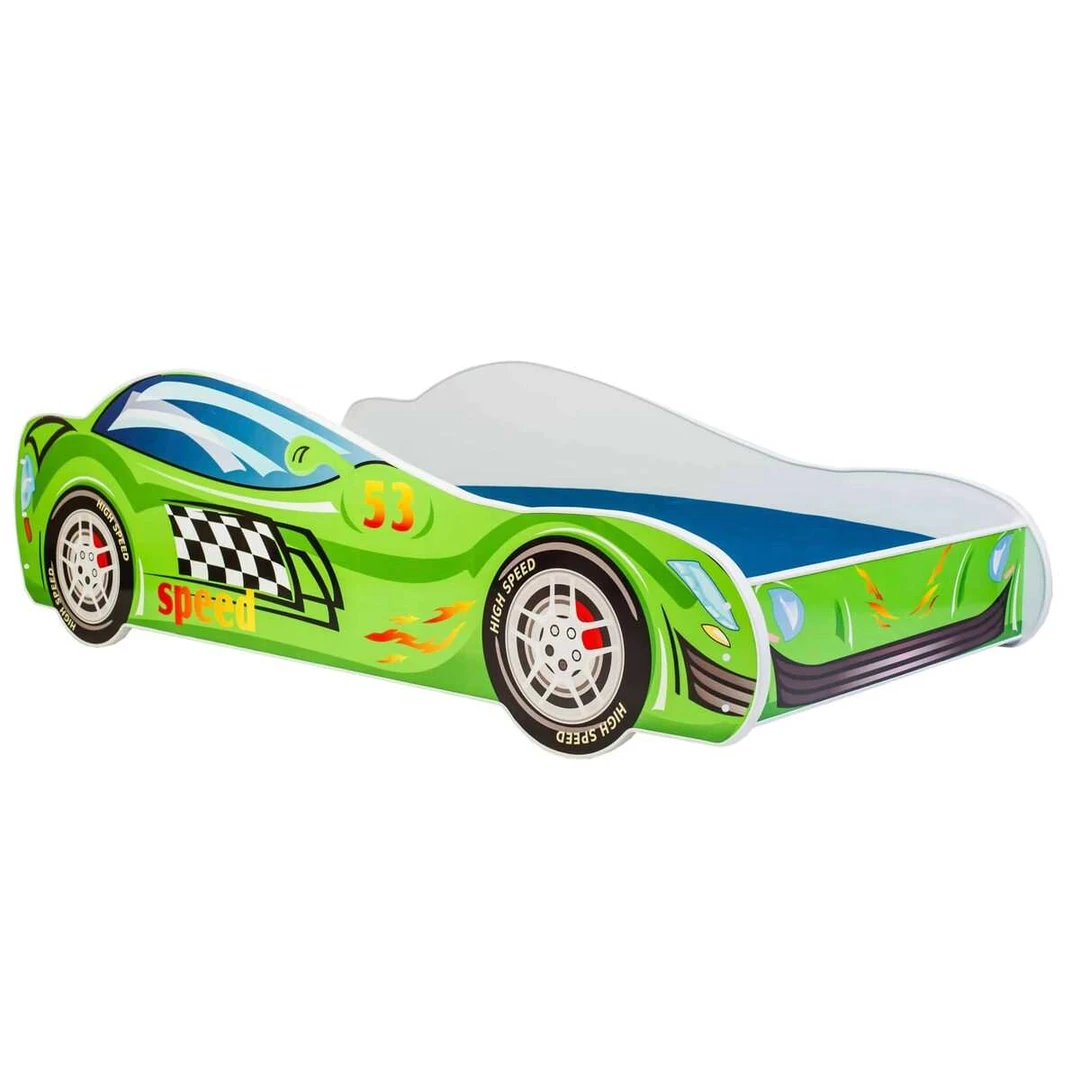 Vaikiška lova Car II su čiužiniu 160x80 cm