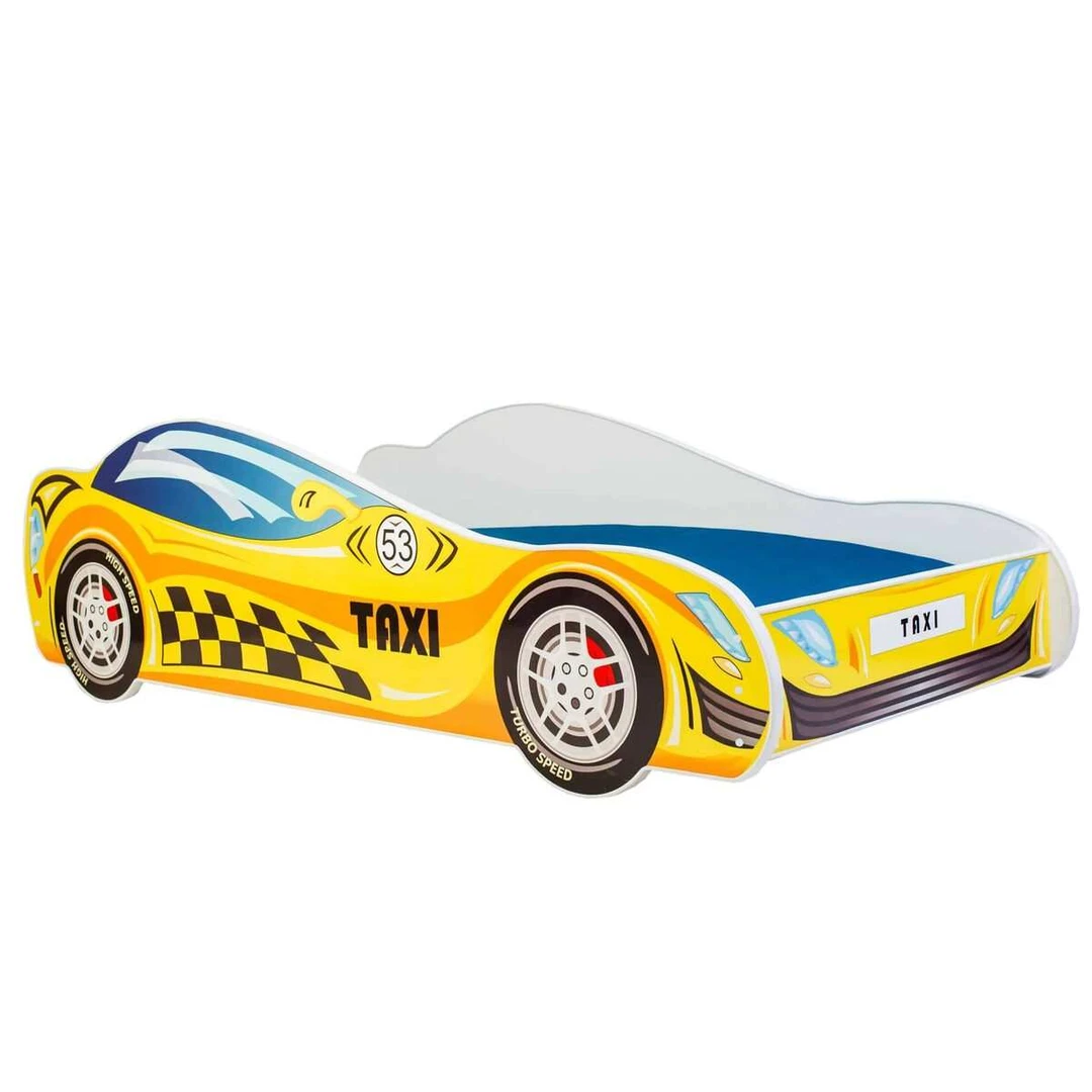 Vaikiška lova Car II su čiužiniu 160x80 cm