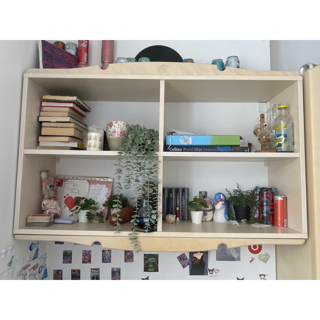 Vaikiškas baldų komplektas: lova, stalas, spintos, komoda, staliukas