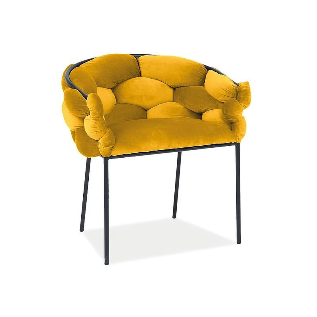 Minkšti aksominiai kėdės su reguliuojama aukščiu