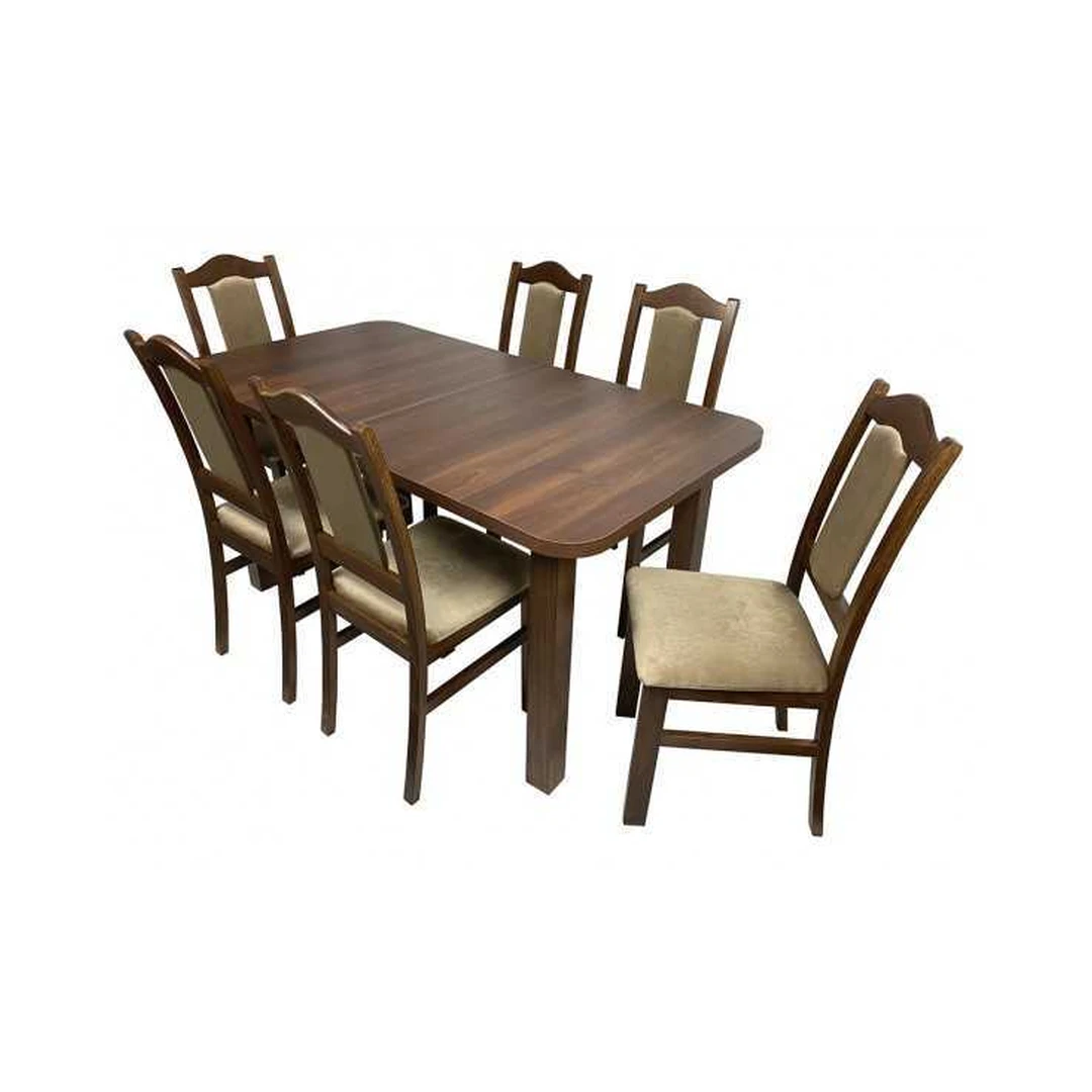 Valgomojo komplektas su prailginamu stalviršiu