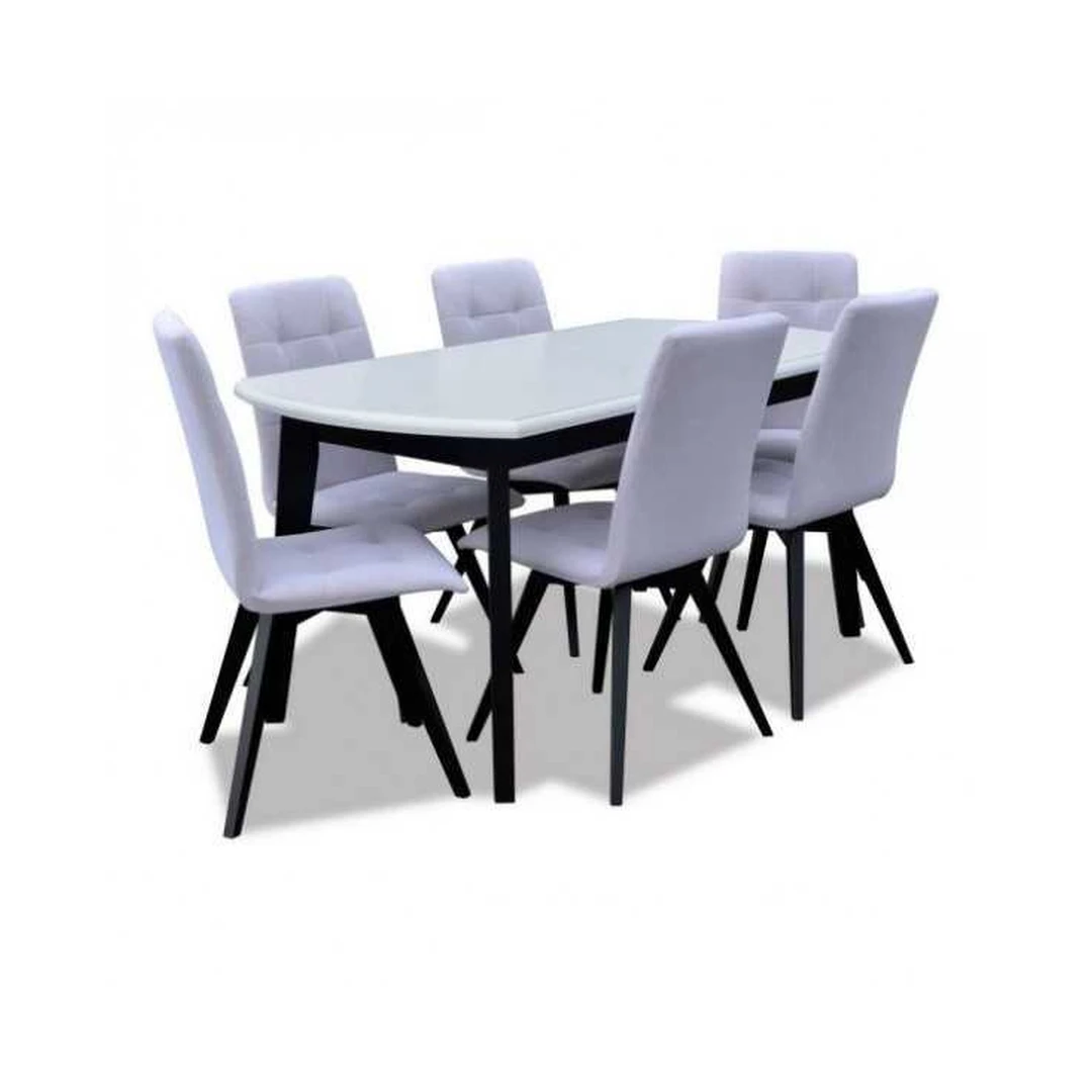 Modernus valgomojo komplektas R105 su prailginamu stalviršiu