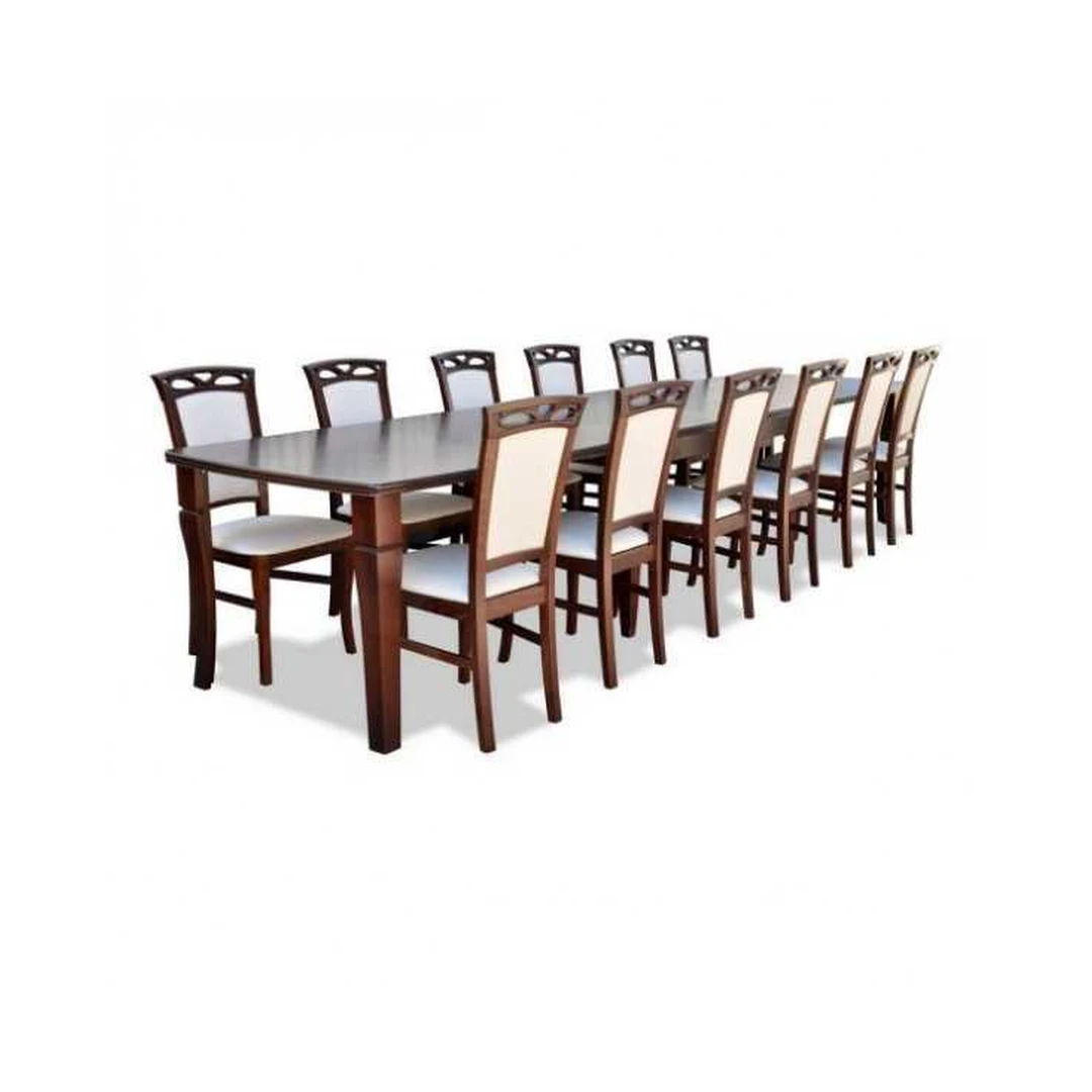 Modernus valgomojo komplektas R110 su prailginamu stalviršiu