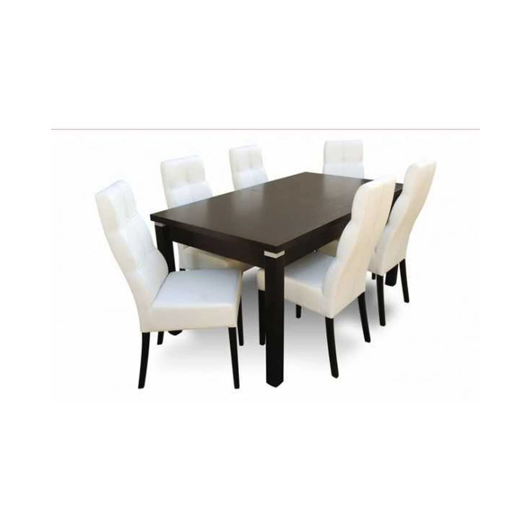 Praplečiamas valgomojo komplektas R19 su natūralia mediena