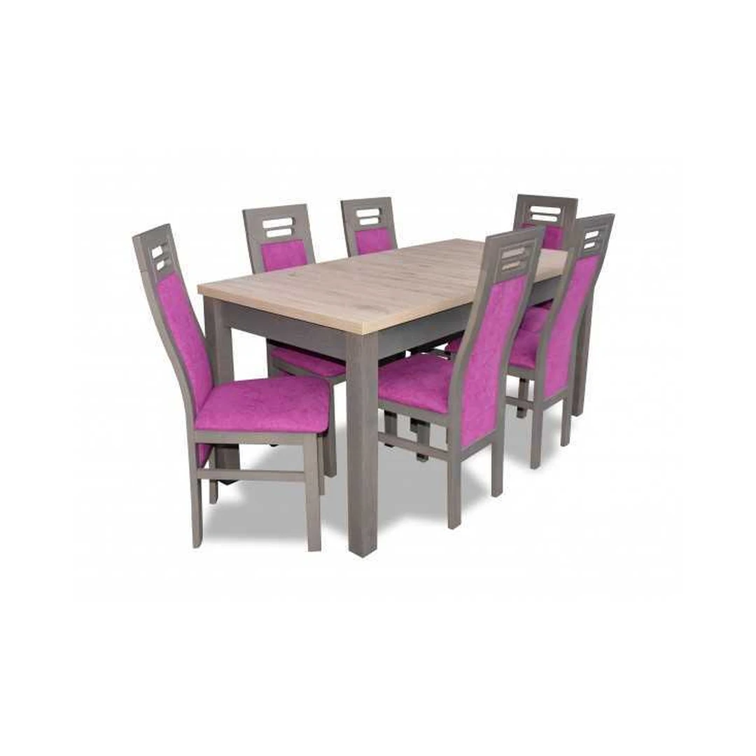 Prailginamas valgomojo stalas R60 su kėdėmis K65