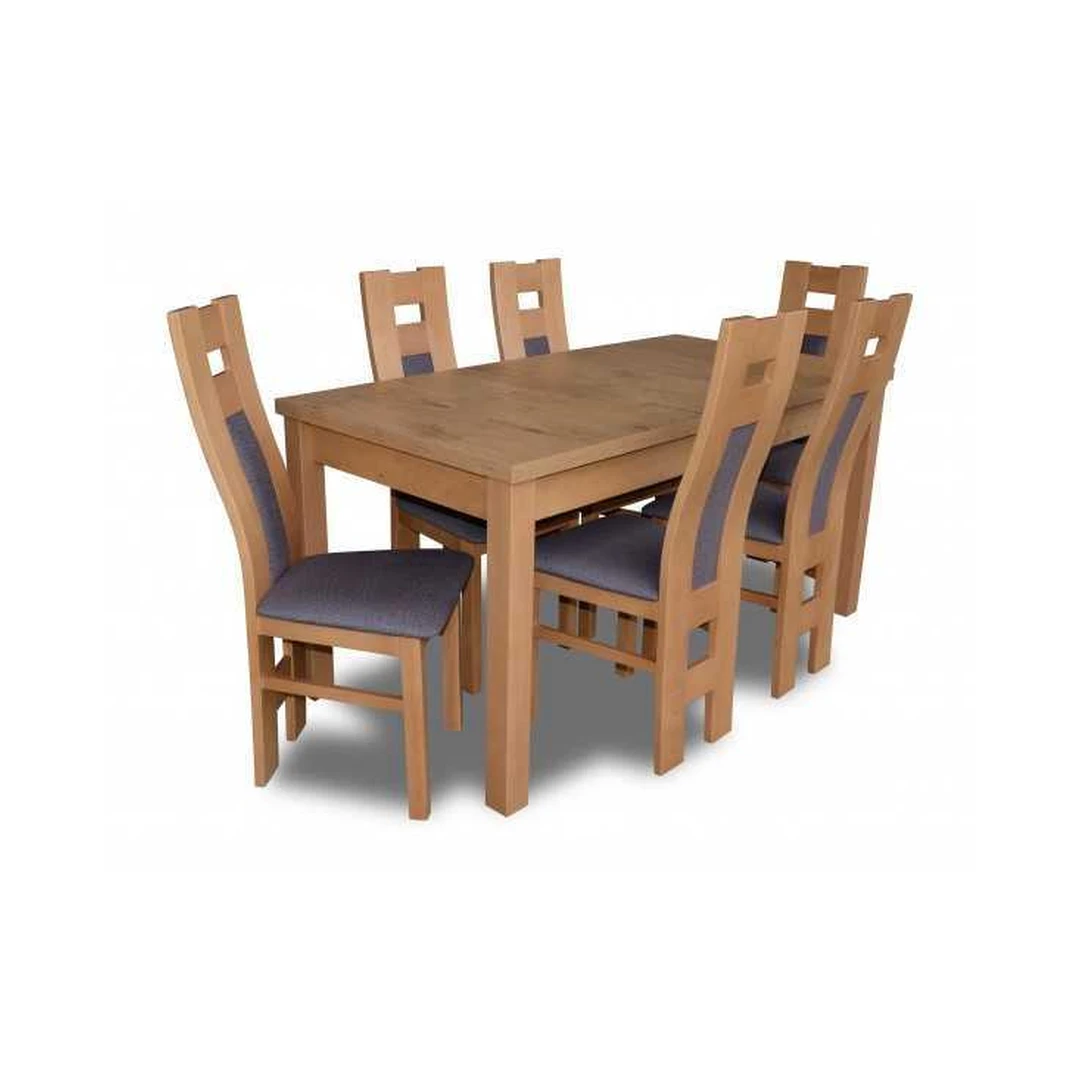 Prašmatnus valgomojo komplektas R68 su prailginamu stilingu stalu