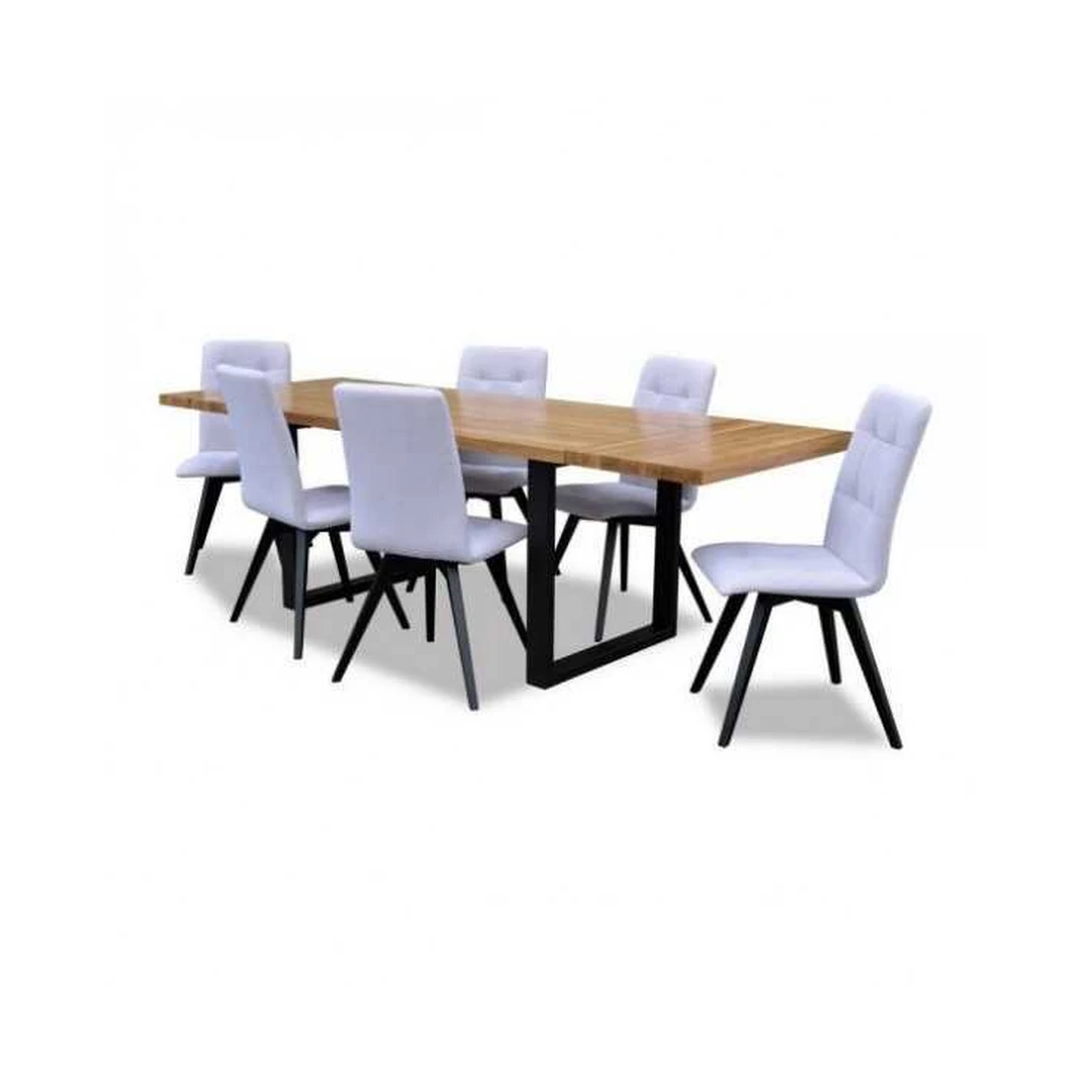 Modernus valgomojo komplektas R90 su prailginamu stalviršiu