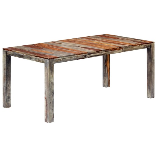 Valgomojo stalas (180x90x76cm, pilkas) - Stalai