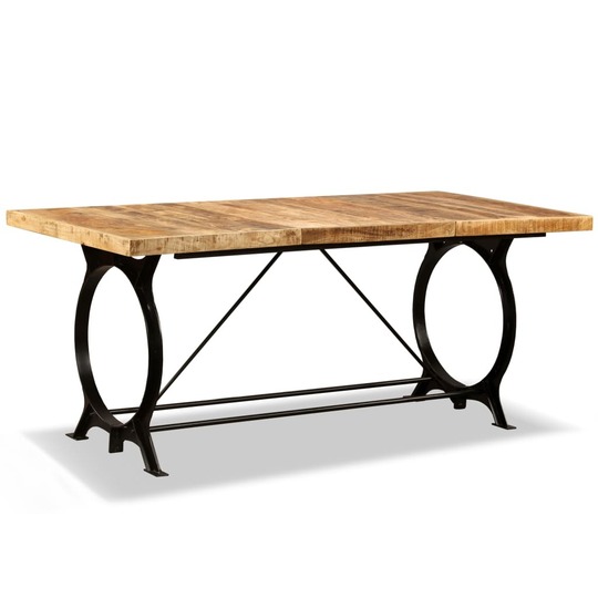 Valgomojo stalas, mango mediena, 180cm - Stalai