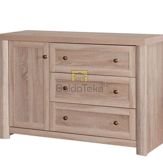 Šviesus ąžuolas sonoma spintos – modernus dizainas