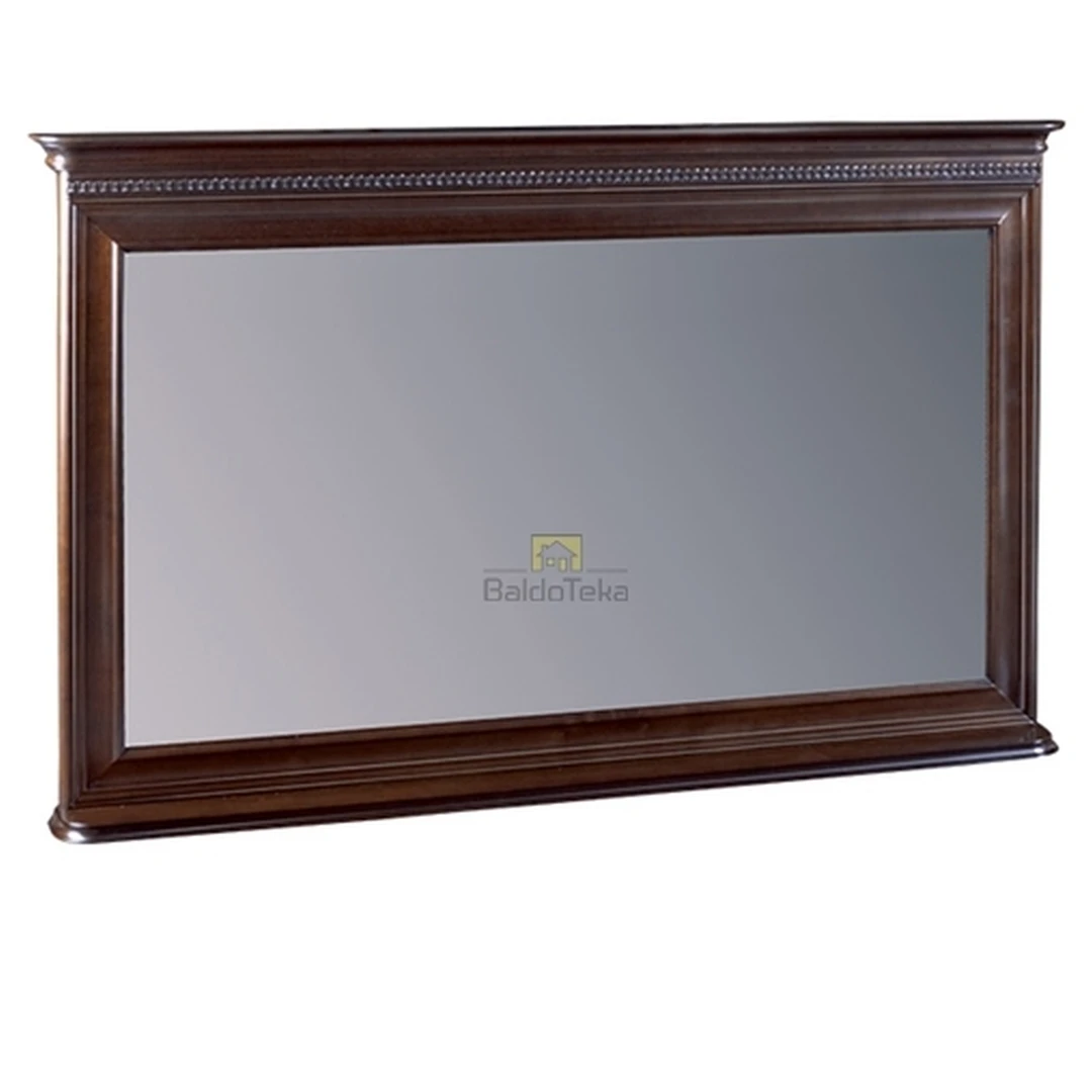 Šiuolaikiška alksnio medžio masyvo spinta su veidrodžiu